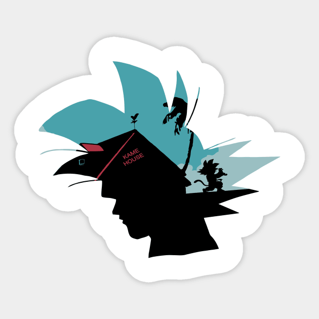 Kame House Sticker by marstonstore.cl